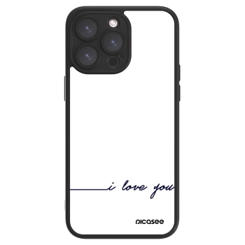Picasee ULTIMATE CASE MagSafe für Apple iPhone 15 Pro Max - Ich liebe dich