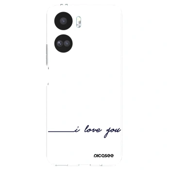 Picasee Honor 90 Lite 5G Hülle - Transparentes Silikon - Ich liebe dich