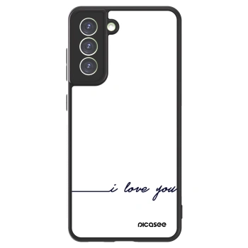 Picasee ULTIMATE CASE PowerShare für Samsung Galaxy S21 FE 5G - Ich liebe dich