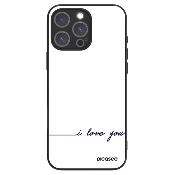 Picasee ULTIMATE CASE MagSafe für Apple iPhone 16 Pro Max - Ich liebe dich