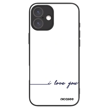 Picasee ULTIMATE CASE für Apple iPhone 16 Plus - Ich liebe dich