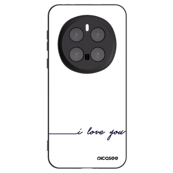 Picasee Honor Magic7 Pro 5G Hülle - Schwarzes Silikon - Ich liebe dich