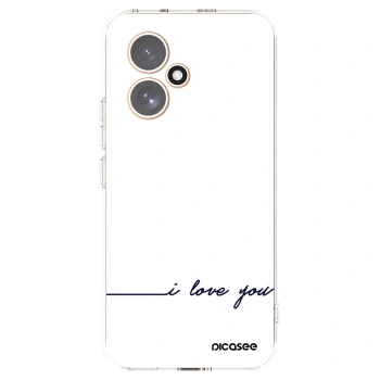 Picasee Honor 400 5G Hülle - Transparentes Silikon - Ich liebe dich