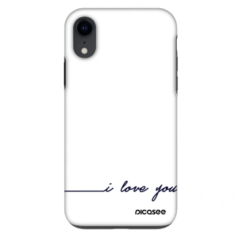 Hülle für Apple iPhone XR - Ich liebe dich