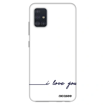 Hülle für Samsung Galaxy A51 A515F - Ich liebe dich
