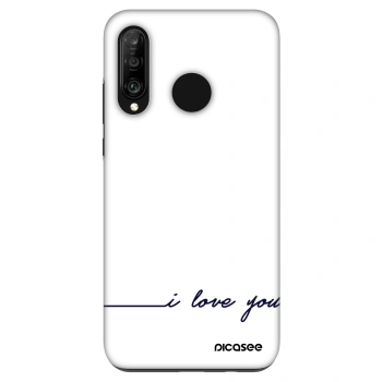 Hülle für Huawei P30 Lite - Ich liebe dich