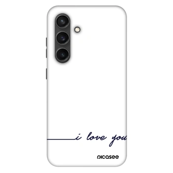 Hülle für Samsung Galaxy S24 S921B 5G - Ich liebe dich