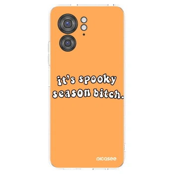 Picasee Motorola Edge 40 Hülle - Transparentes Silikon - Spooky season