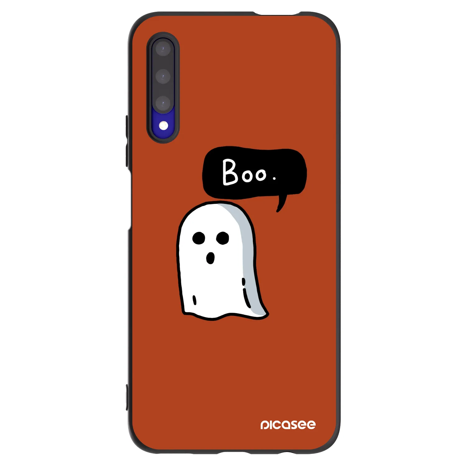 Picasee Honor 9X Pro Hülle - Schwarzes Silikon - Boo