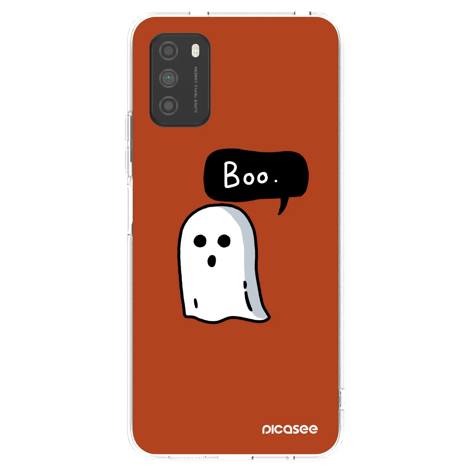 Picasee Xiaomi Poco M3 Hülle - Transparentes Silikon - Boo