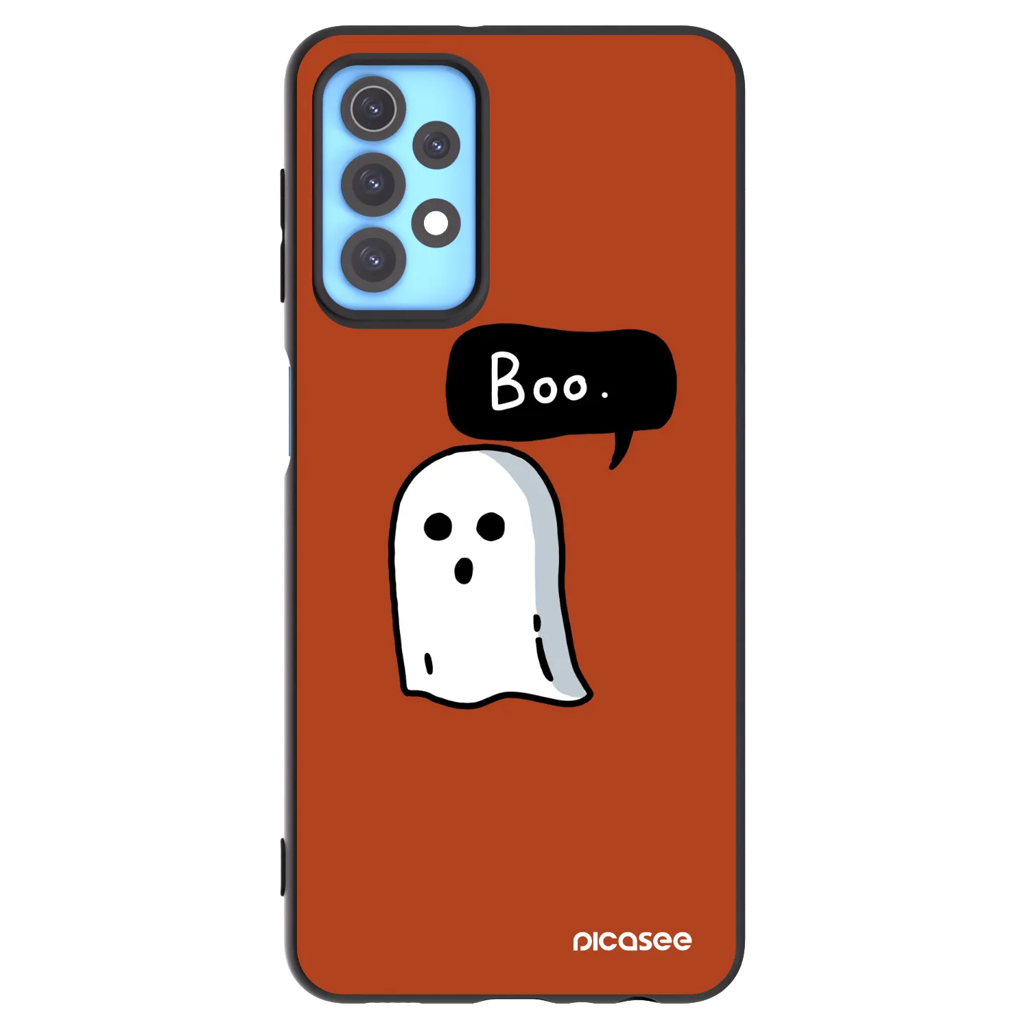 Picasee Samsung Galaxy A32 4G SM-A325F Hülle - Schwarzes Silikon - Boo