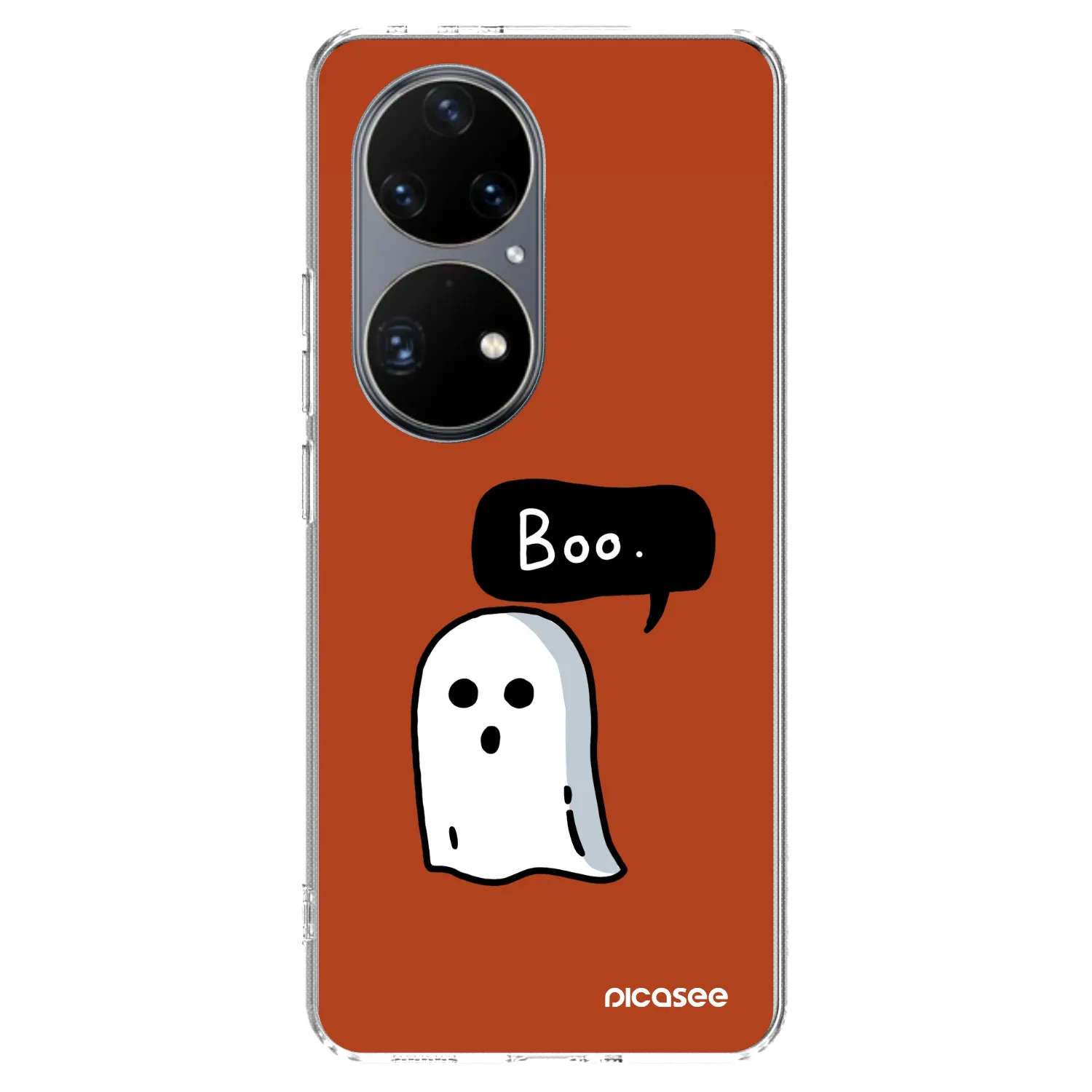 Picasee Huawei P50 Hülle - Transparentes Silikon - Boo