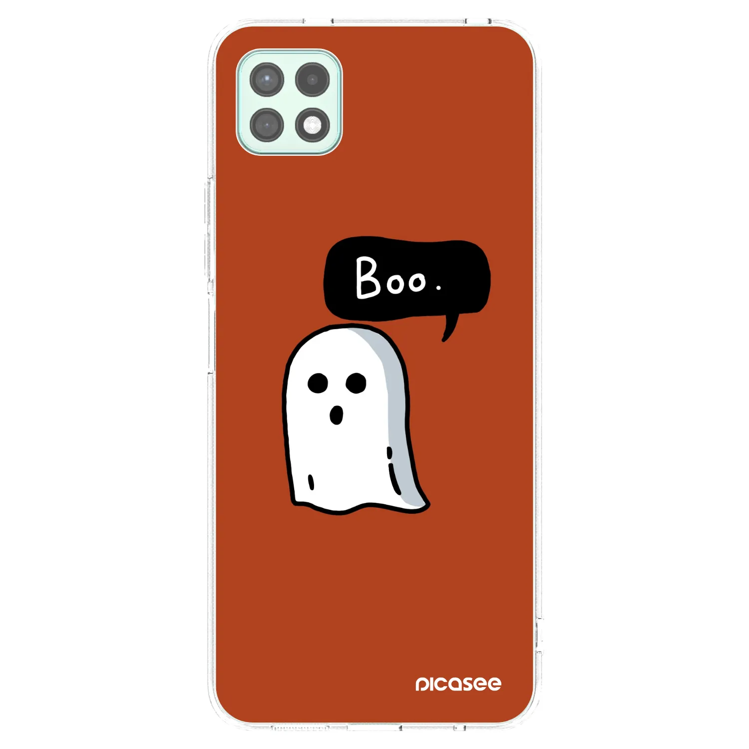 Picasee Samsung Galaxy A22 A226B 5G Hülle - Transparentes Silikon - Boo