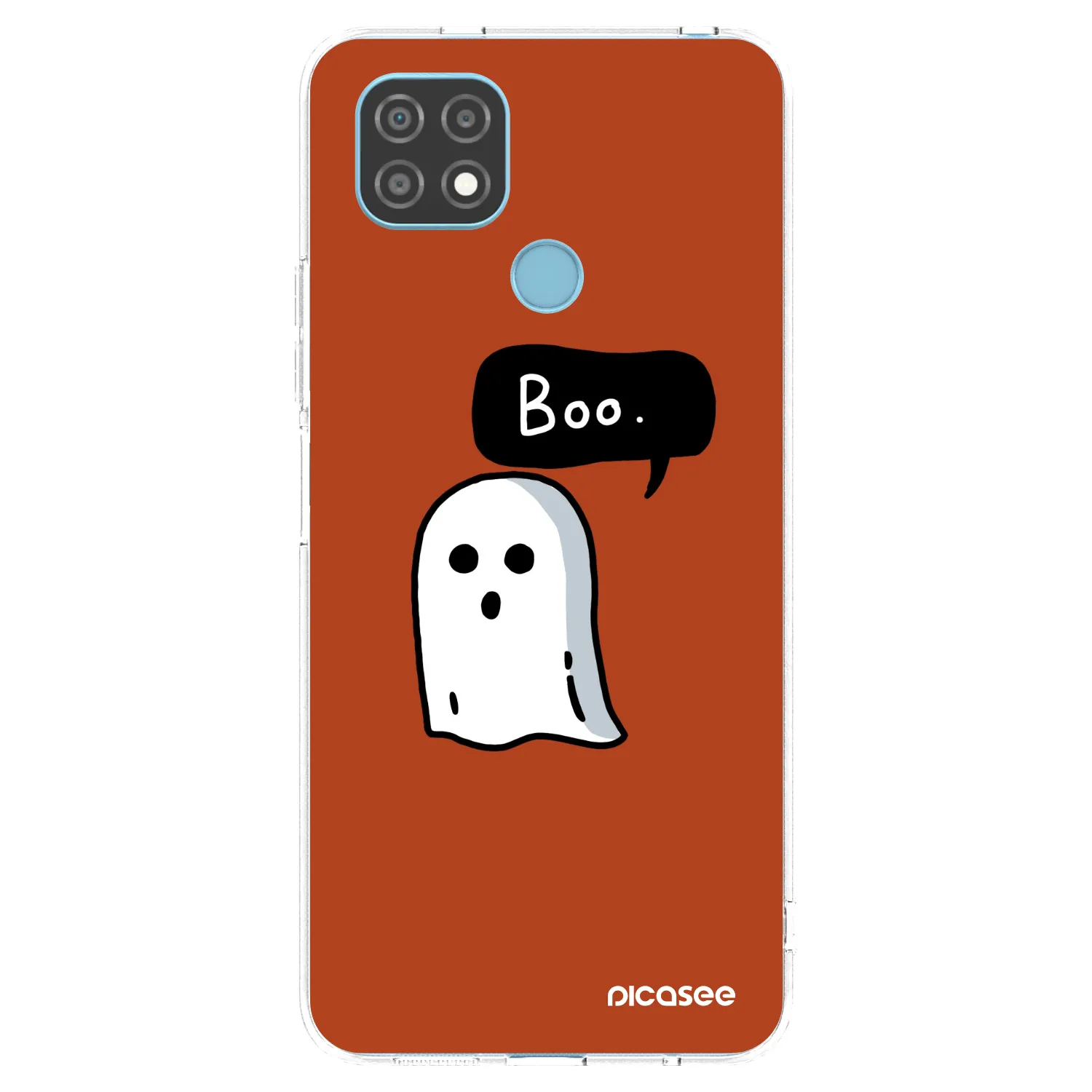 Picasee Realme C21 Hülle - Transparentes Silikon - Boo