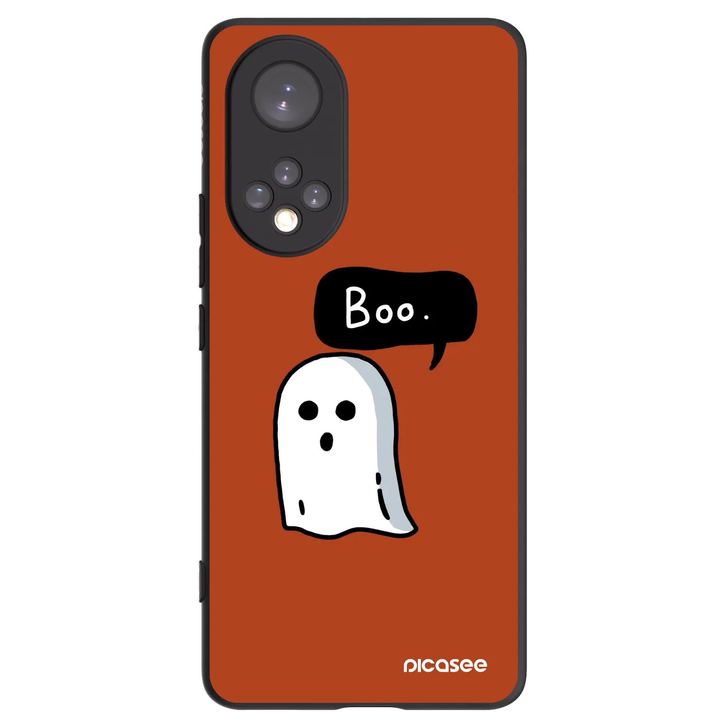 Picasee Honor 50 5G Hülle - Schwarzes Silikon - Boo