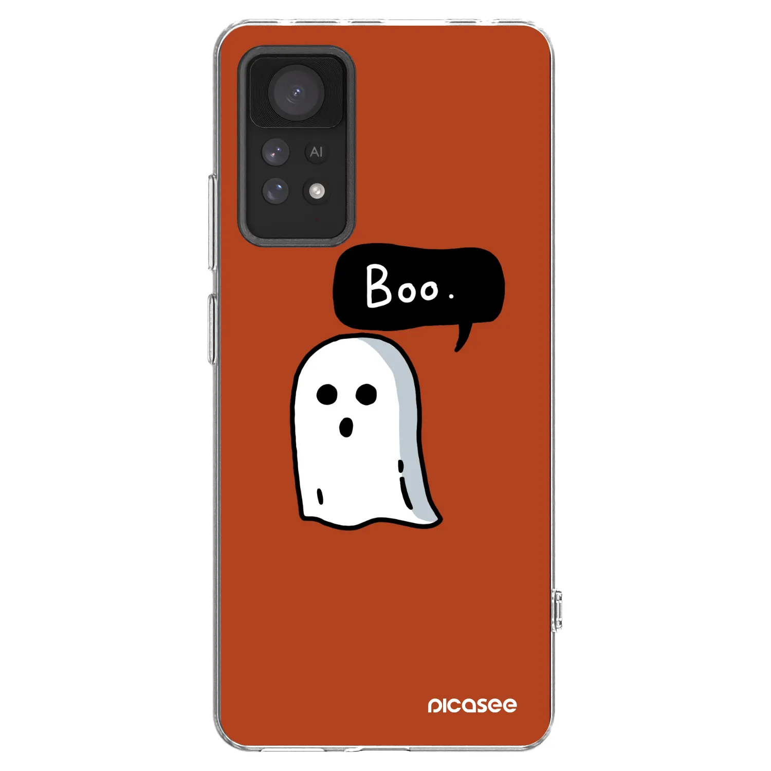 Picasee Xiaomi Redmi Note 11 Pro Hülle - Transparentes Silikon - Boo