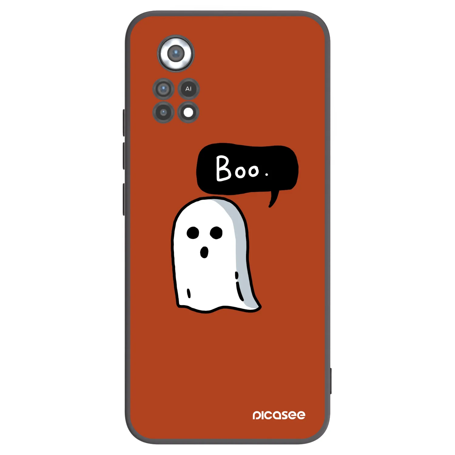 Picasee Xiaomi Poco X4 Pro 5G Hülle - Schwarzes Silikon - Boo