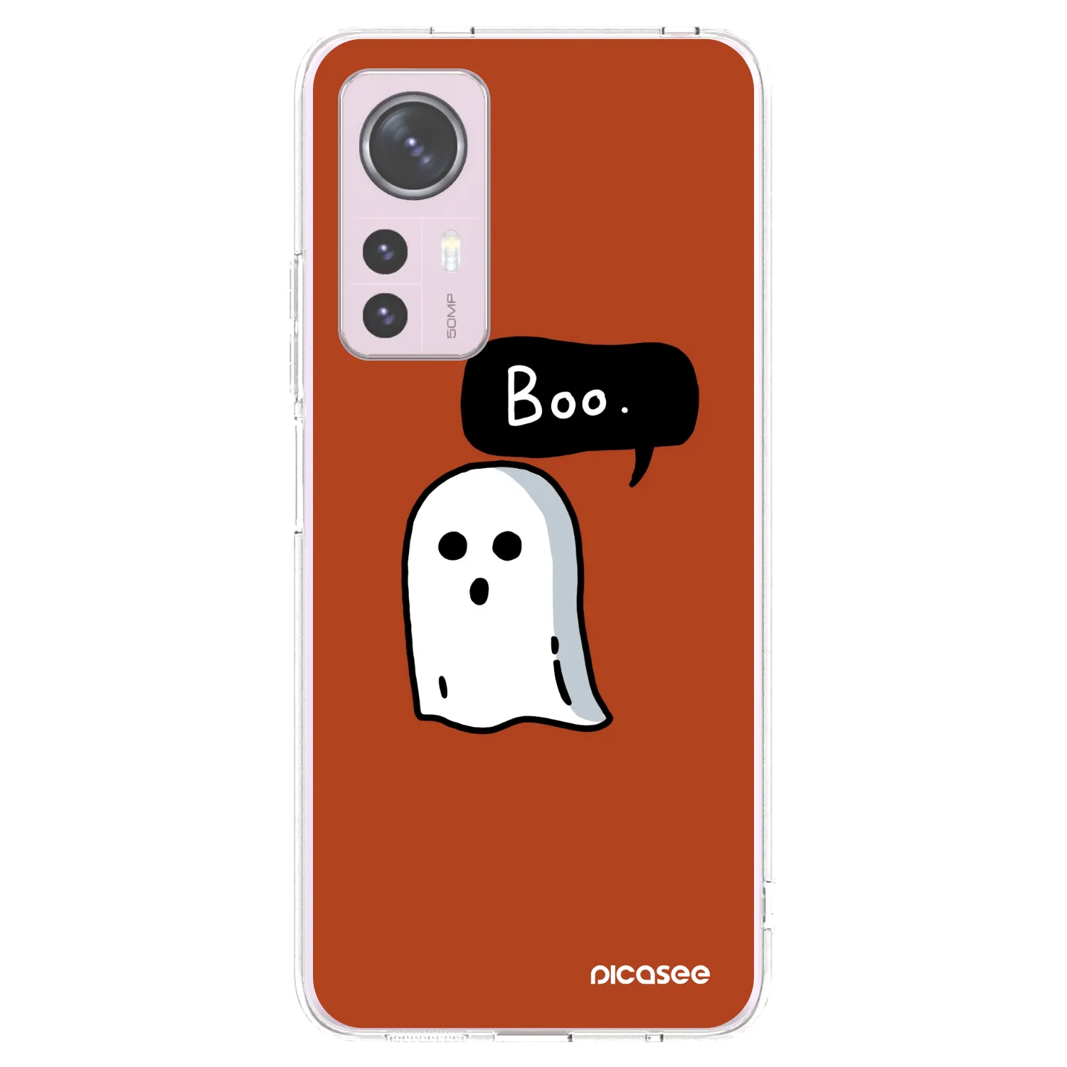 Picasee Xiaomi 12 Hülle - Transparentes Silikon - Boo