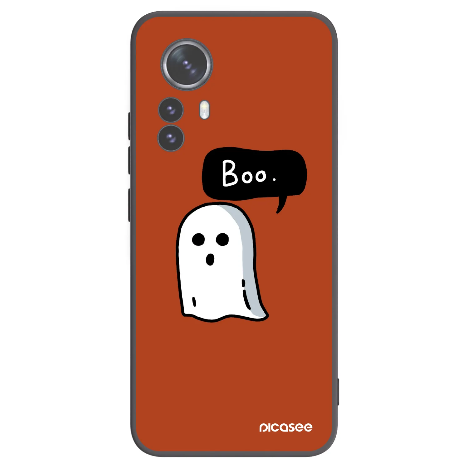 Picasee Xiaomi 12 Pro Hülle - Schwarzes Silikon - Boo