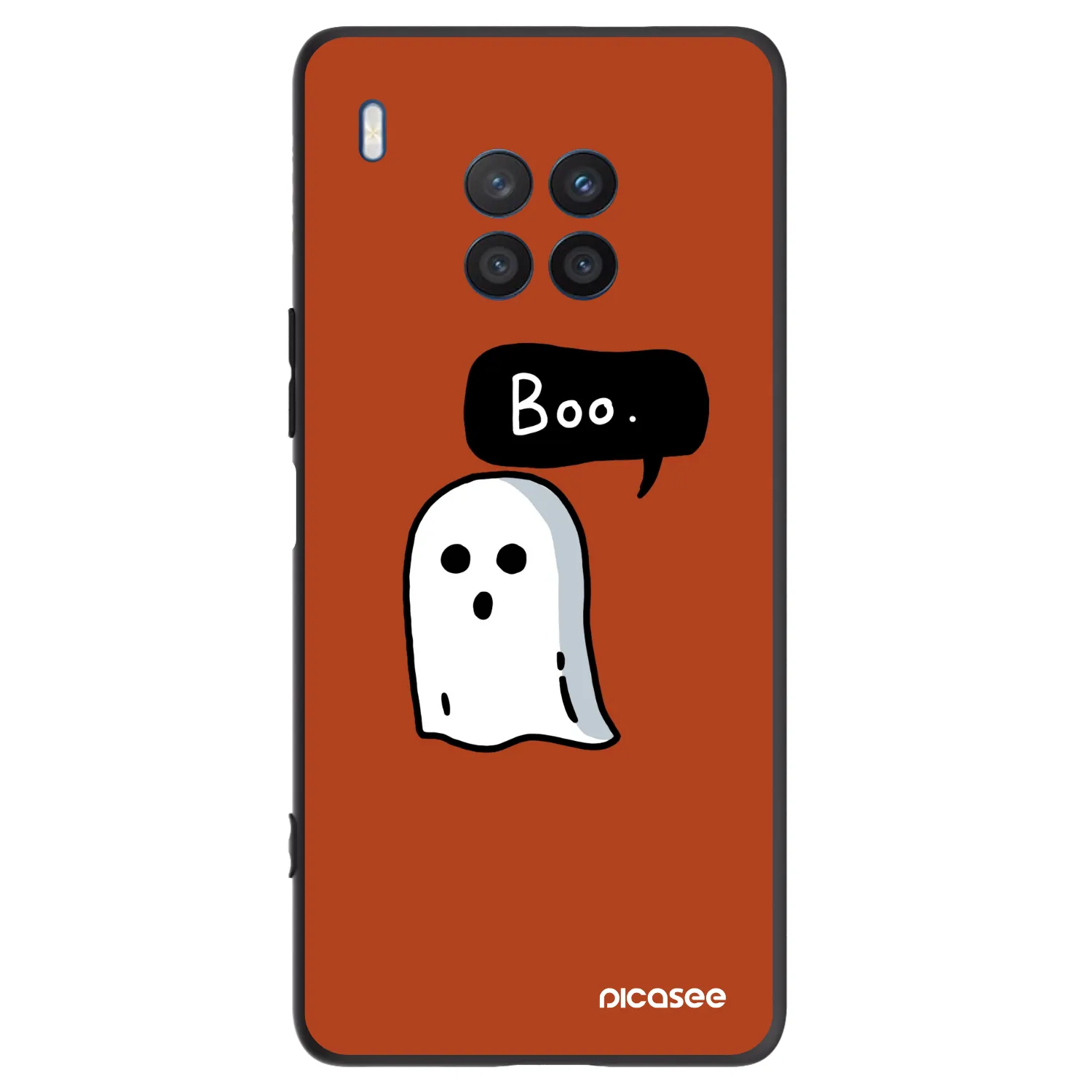 Picasee Honor 50 Lite Hülle - Schwarzes Silikon - Boo