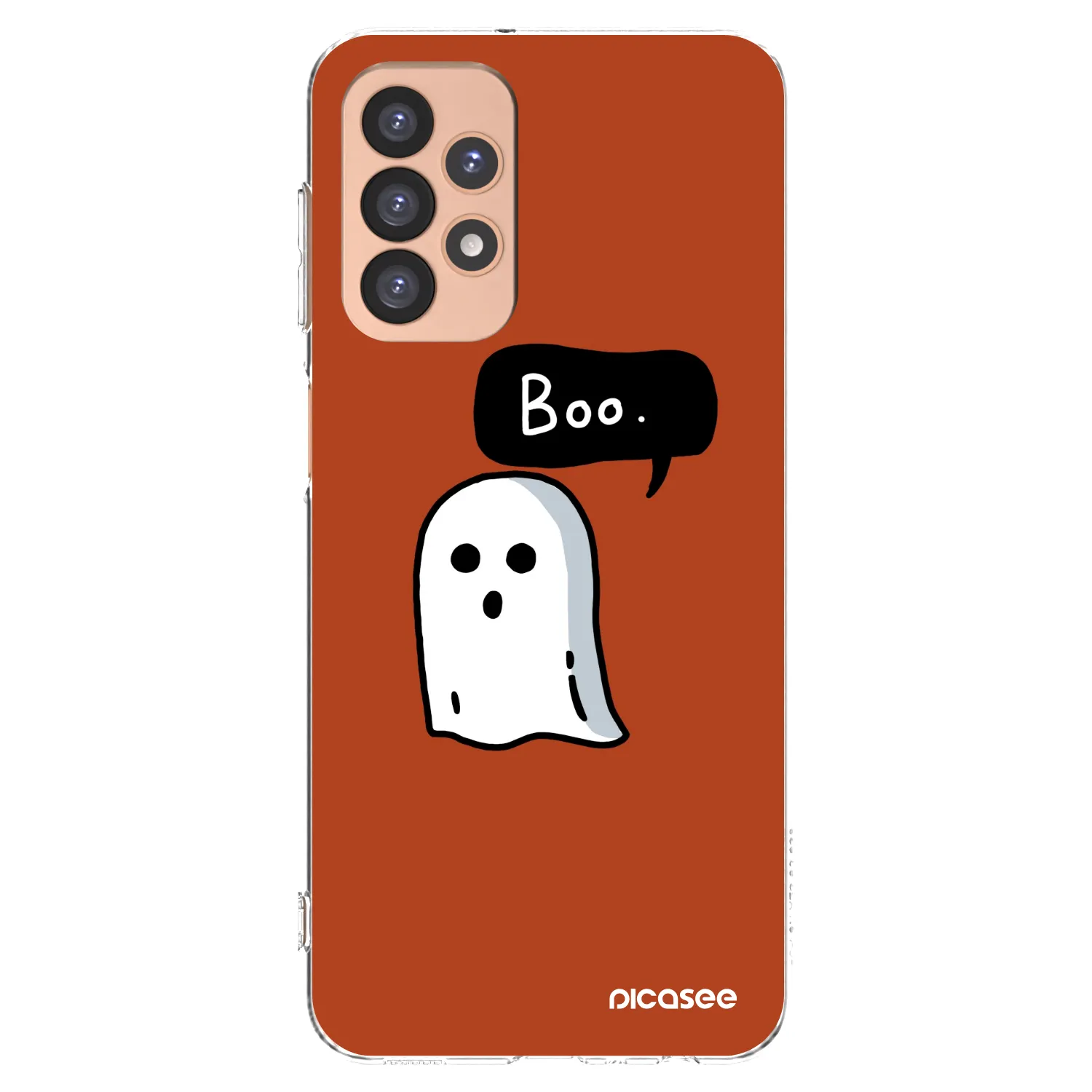 Picasee Samsung Galaxy A23 A236B 5G Hülle - Transparentes Silikon - Boo