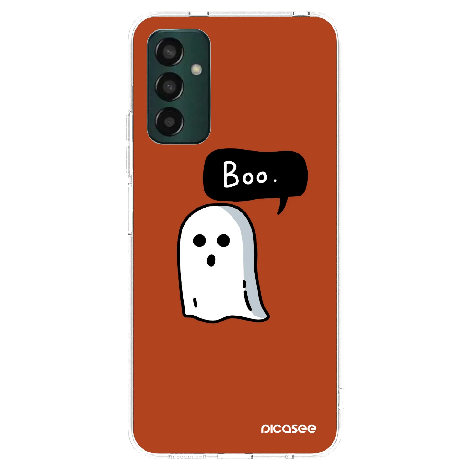 Picasee Samsung Galaxy M23 5G Hülle - Transparentes Silikon - Boo