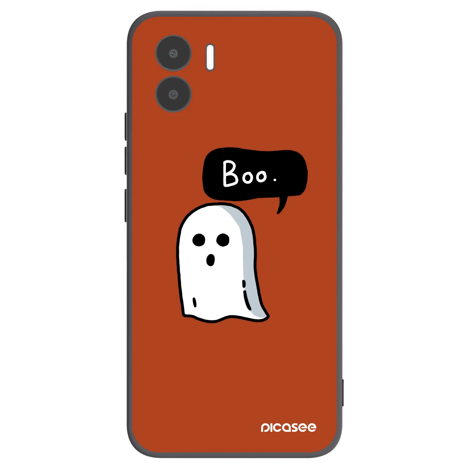 Picasee Xiaomi Redmi A1 Hülle - Schwarzes Silikon - Boo