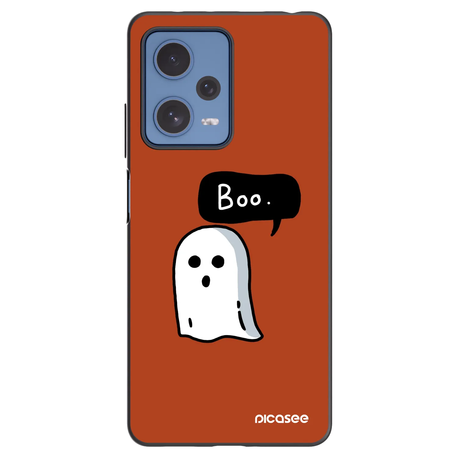 Picasee Xiaomi Redmi Note 12 Pro 5G Hülle - Schwarzes Silikon - Boo