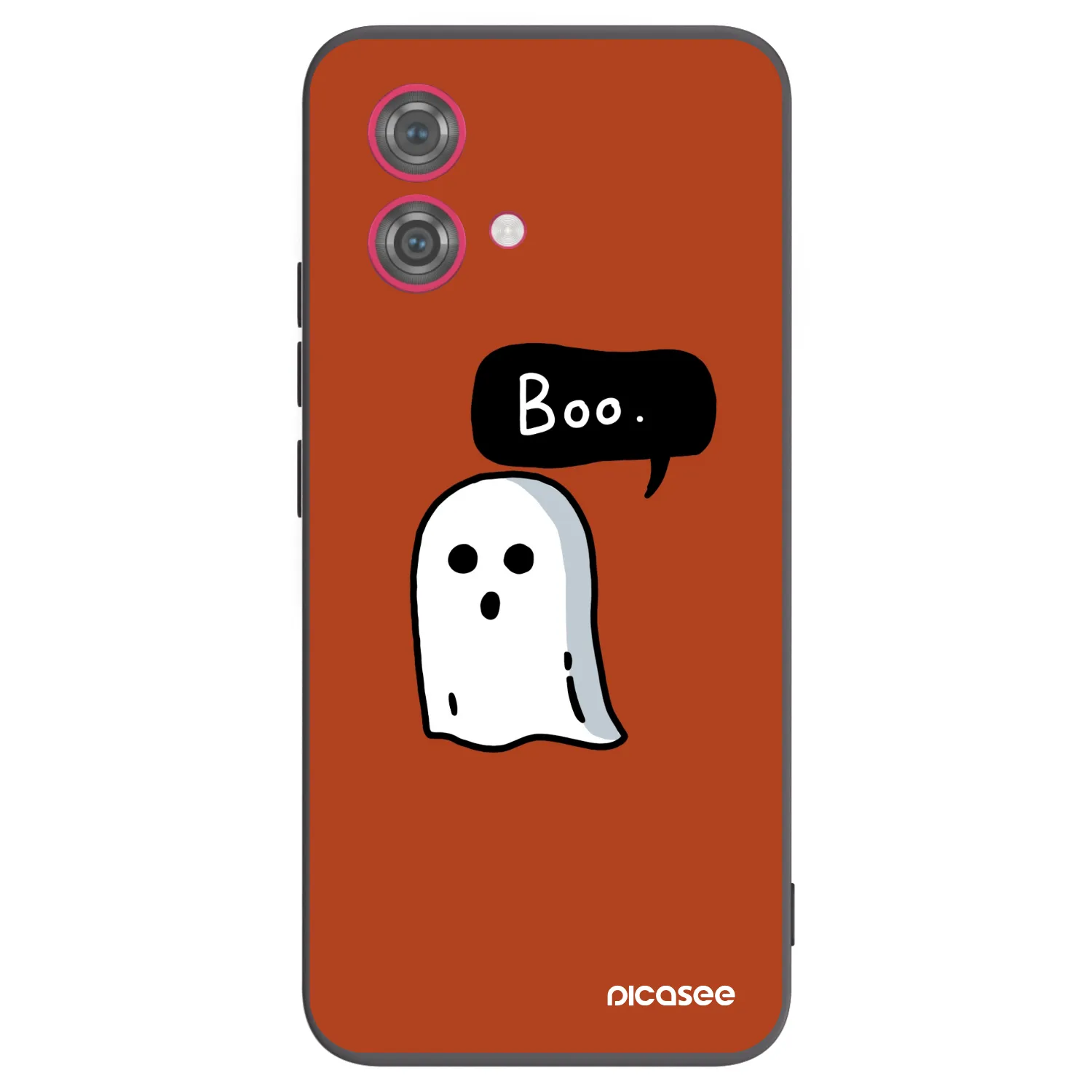 Picasee Motorola Moto G84 5G Hülle - Schwarzes Silikon - Boo