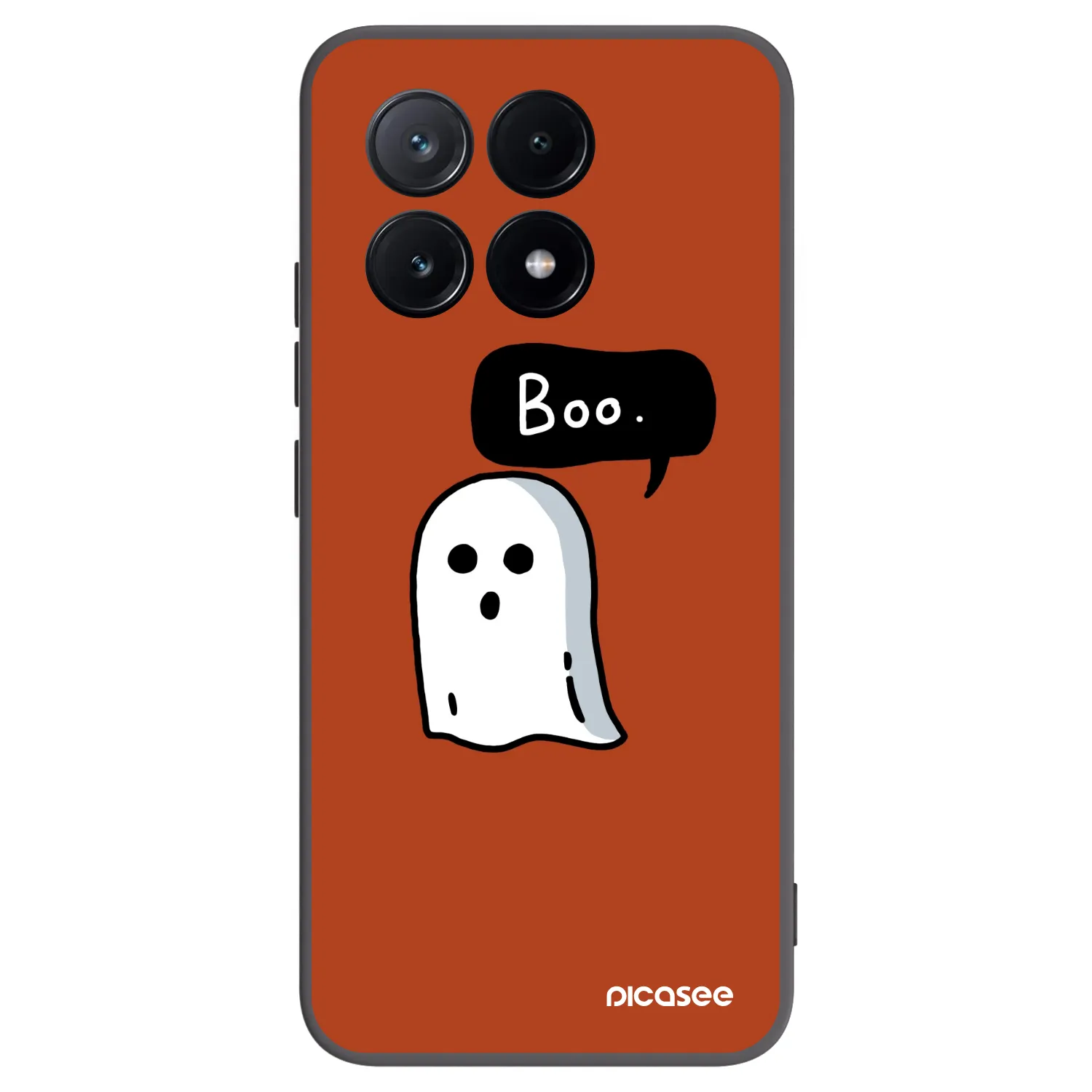 Picasee Xiaomi Poco X6 Pro Hülle - Schwarzes Silikon - Boo