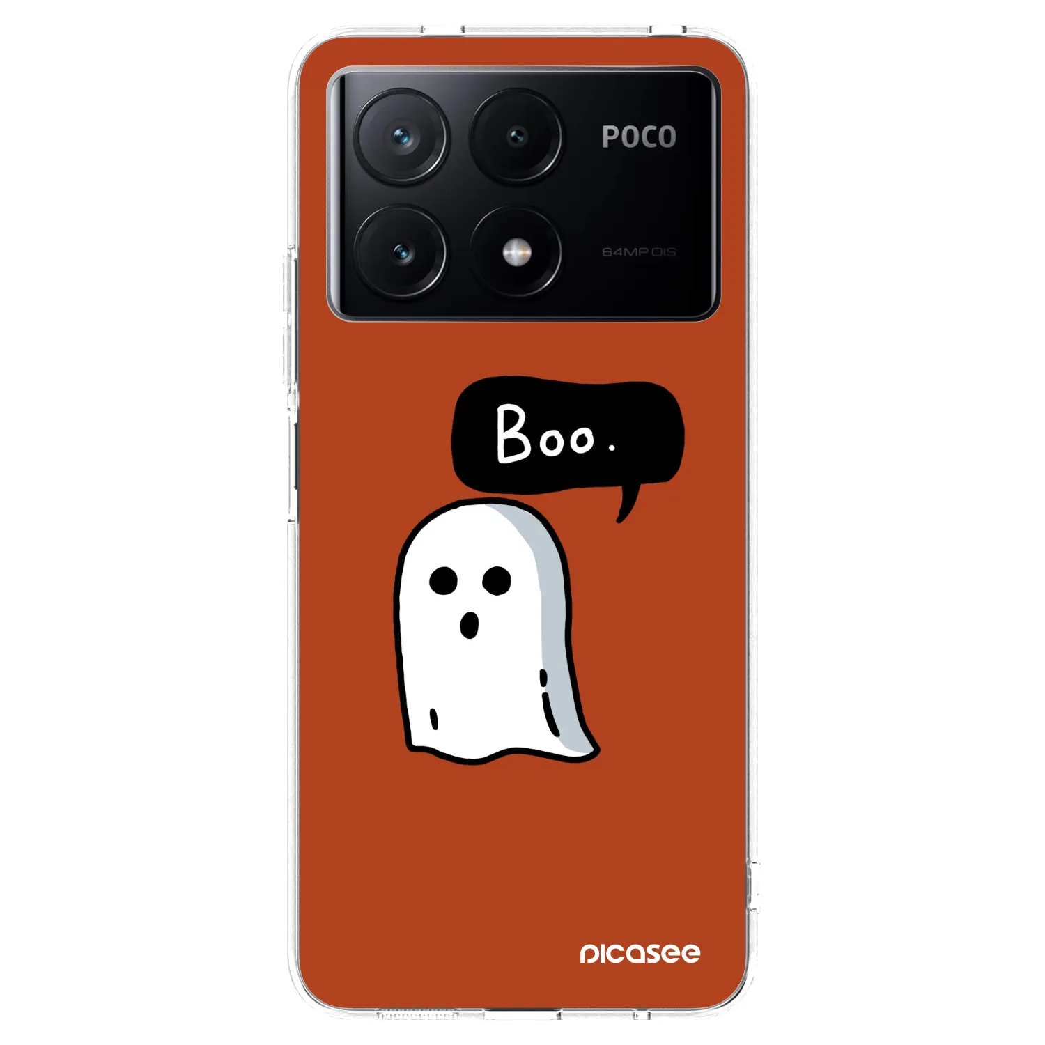 Picasee Xiaomi Poco X6 Pro Hülle - Transparentes Silikon - Boo