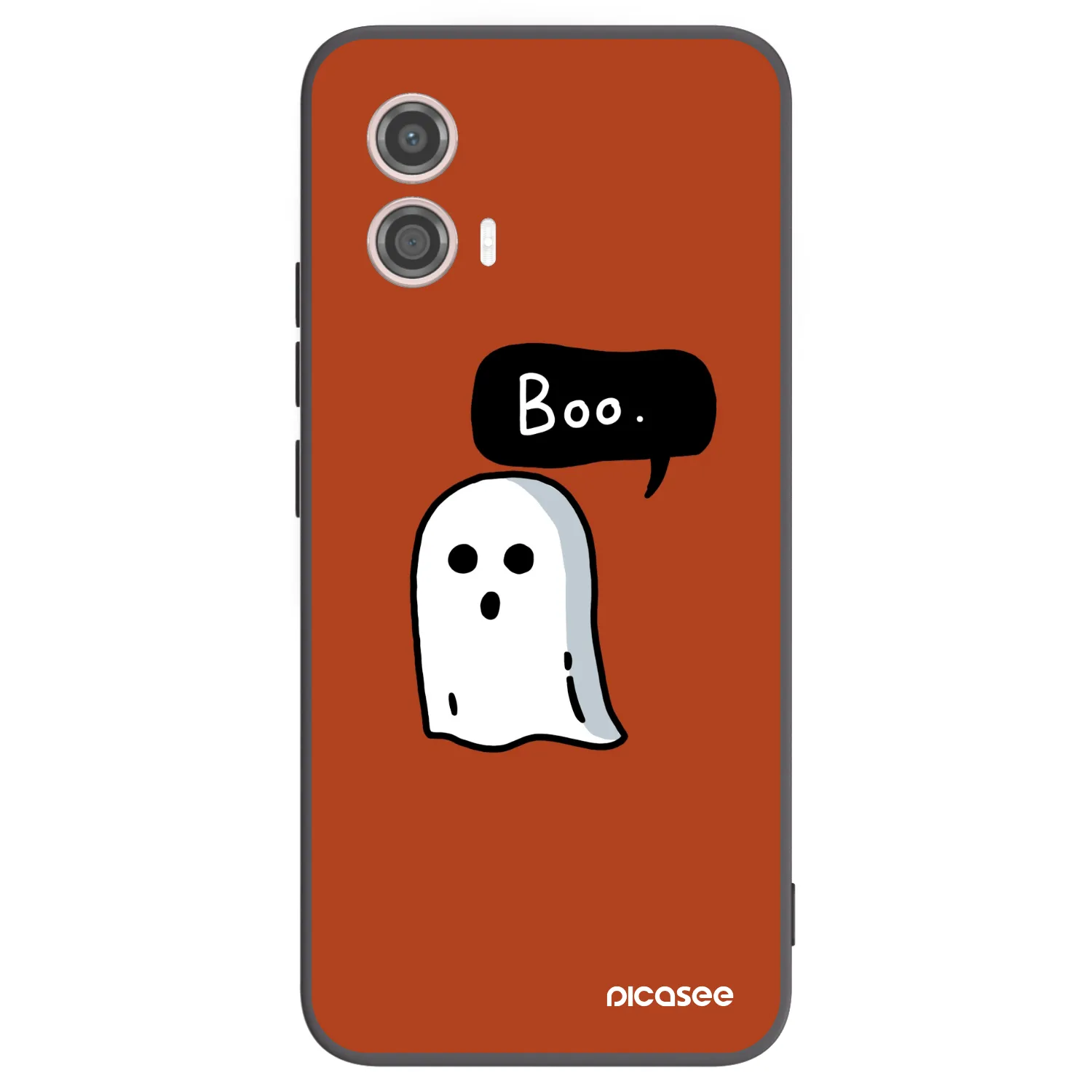 Picasee Motorola Moto G53 5G Hülle - Schwarzes Silikon - Boo