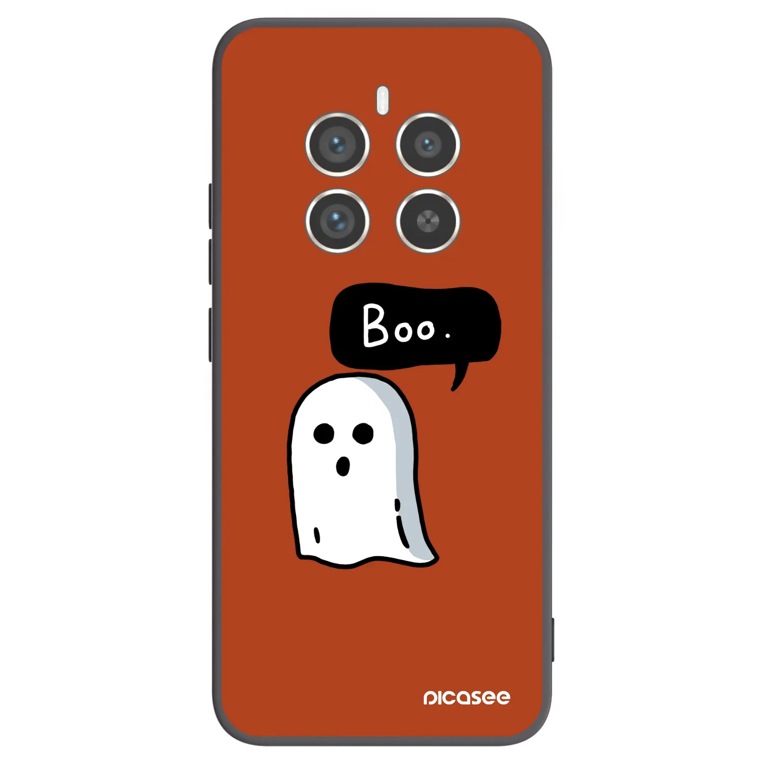 Picasee Realme 12 Pro 5G Hülle - Schwarzes Silikon - Boo