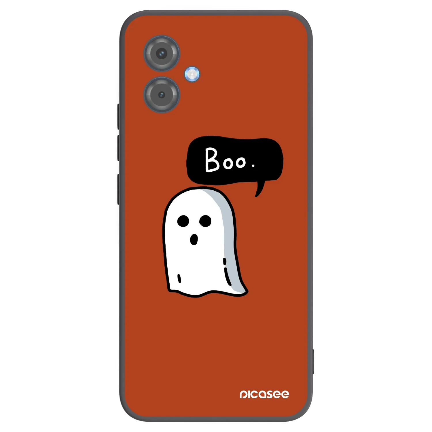 Picasee Motorola Moto G14 Hülle - Schwarzes Silikon - Boo