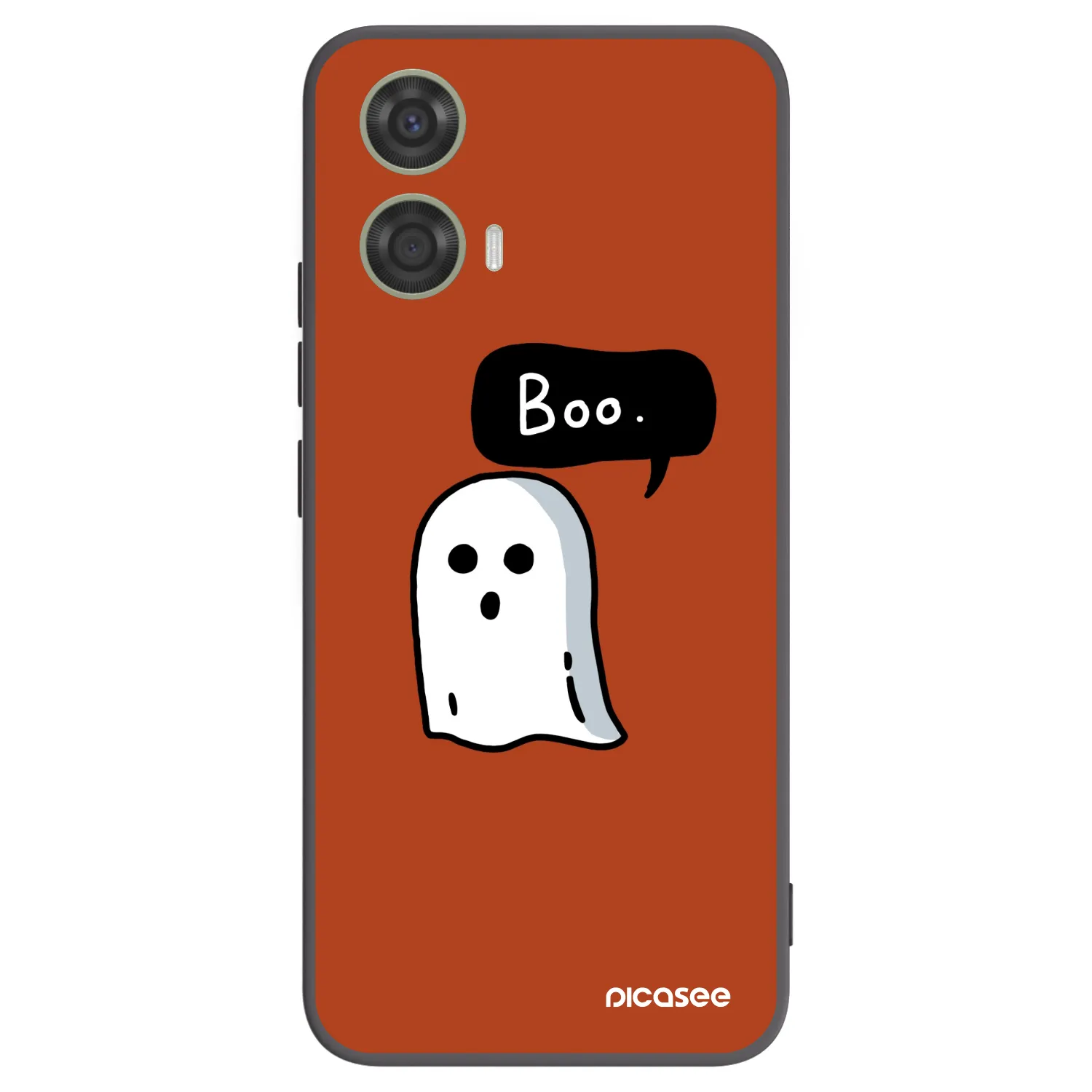 Picasee Motorola Moto G24 Hülle - Schwarzes Silikon - Boo