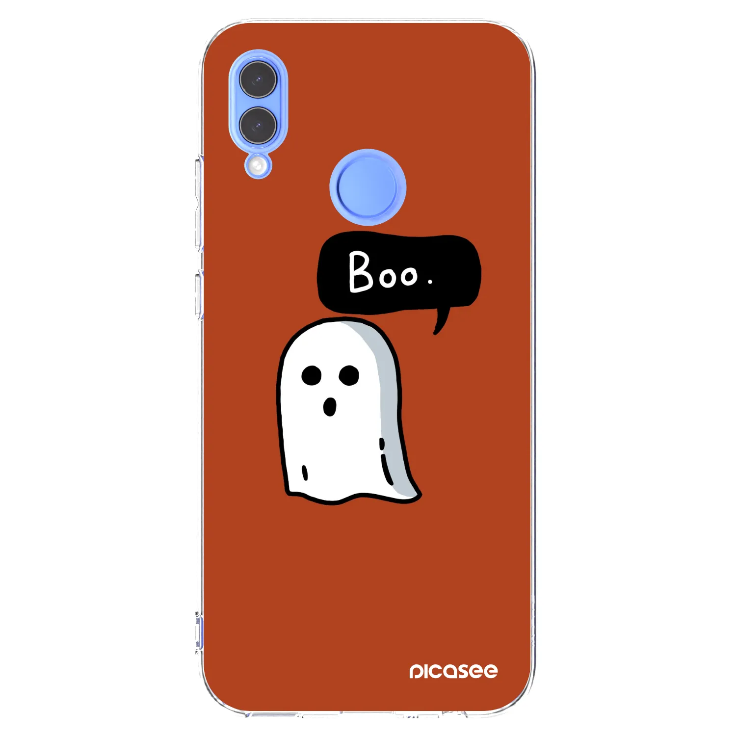 Picasee Honor 10 Lite Hülle - Transparentes Silikon - Boo