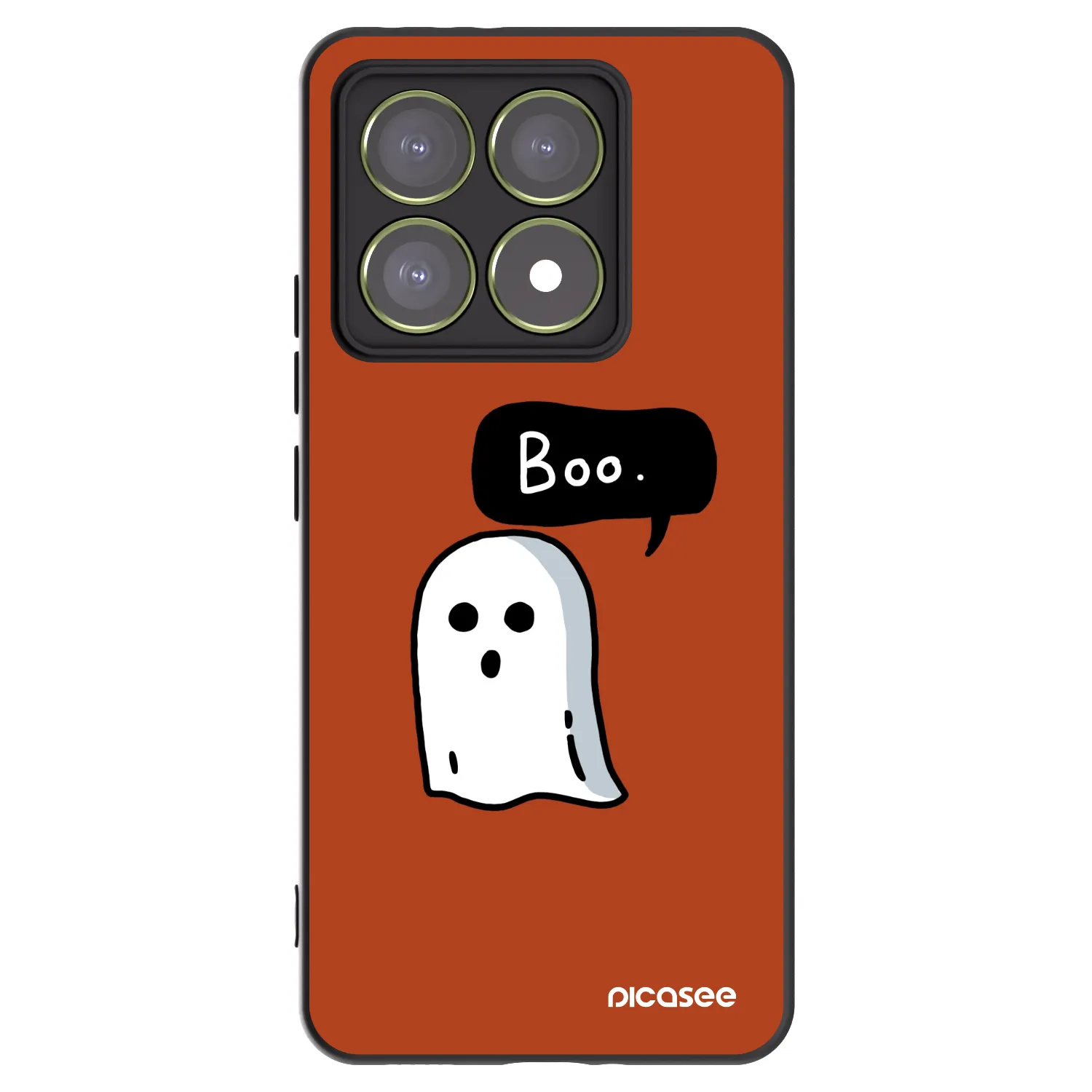 Picasee Xiaomi 14T Hülle - Schwarzes Silikon - Boo