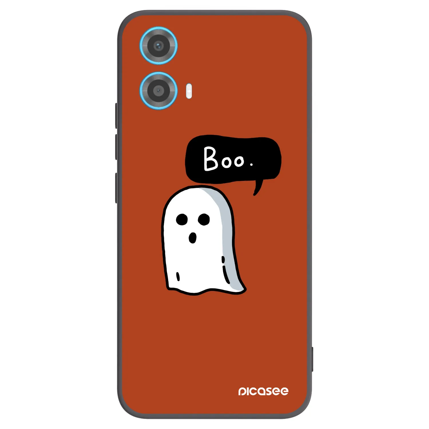 Picasee Motorola Moto G34 5G Hülle - Schwarzes Silikon - Boo