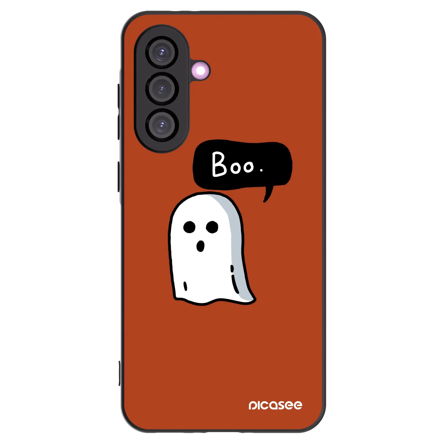 Picasee Samsung Galaxy A56 5G A566B Hülle - Schwarzes Silikon - Boo