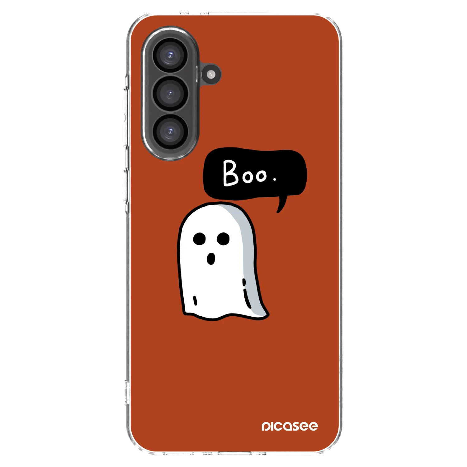 Picasee Samsung Galaxy A56 5G A566B Hülle - Transparentes Silikon - Boo