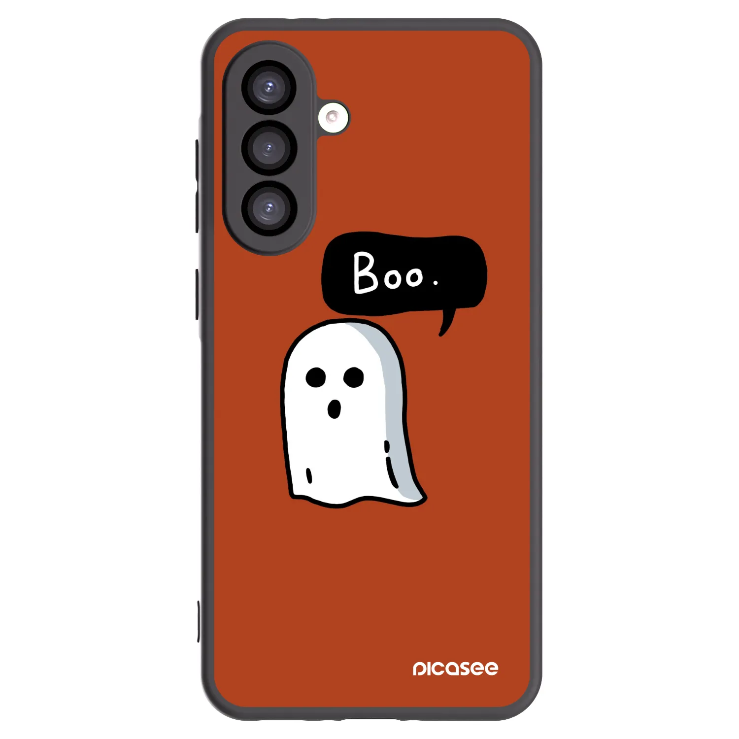 Picasee Samsung Galaxy A26 5G A266B Hülle - Schwarzes Silikon - Boo