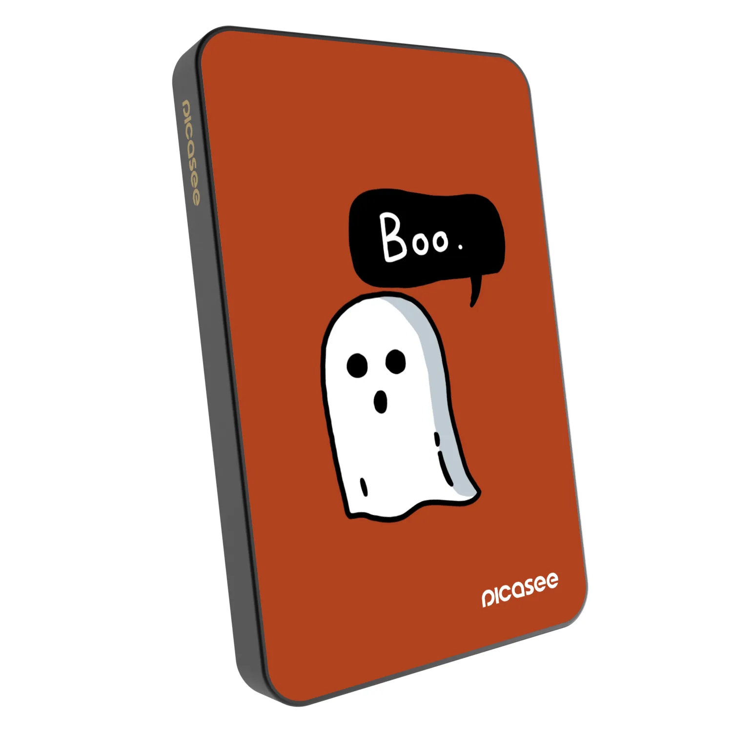 Picasee Powerbank mit MagSafe 5 000 mAh Grau - Boo