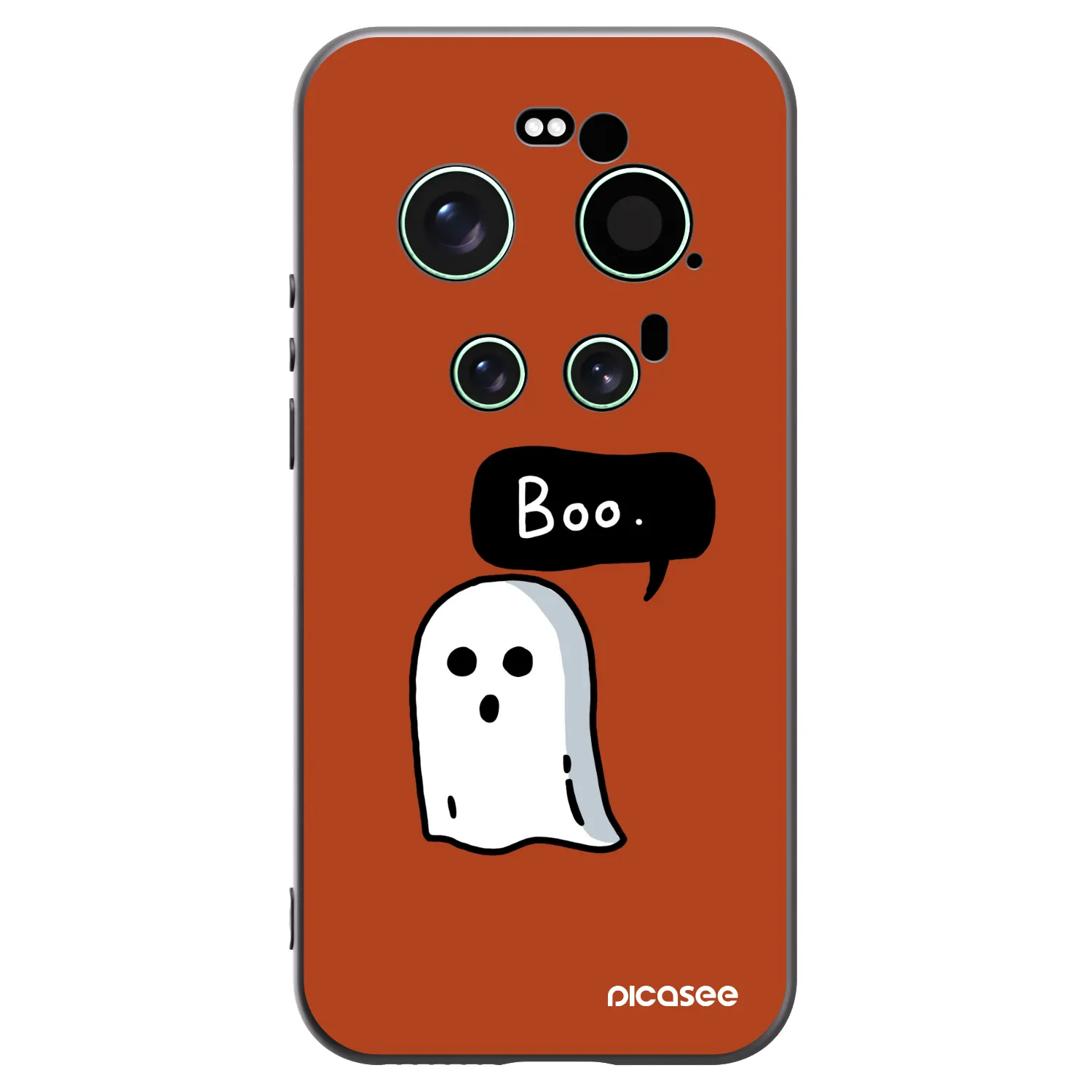 Picasee Xiaomi 17 Ultra Hülle - Schwarzes Silikon - Boo