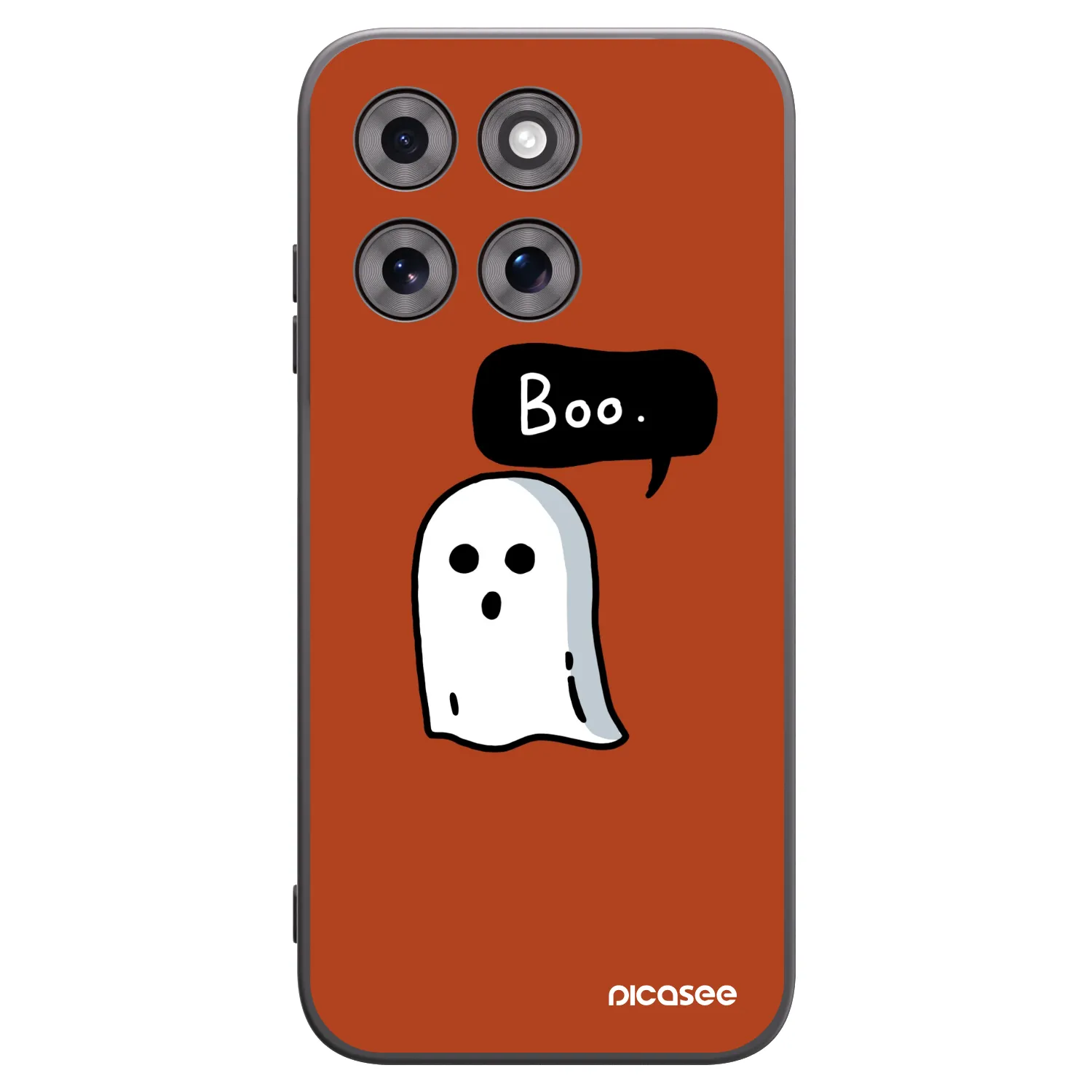 Picasee Motorola Moto G77 Hülle - Schwarzes Silikon - Boo