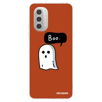 Picasee Motorola Moto G51 Hülle - Transparentes Silikon - Boo