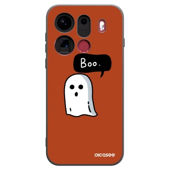 Picasee OPPO Find X9 Pro Hülle - Schwarzes Silikon - Boo