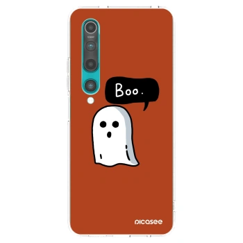 Picasee Xiaomi Mi 10 Hülle - Transparentes Silikon - Boo