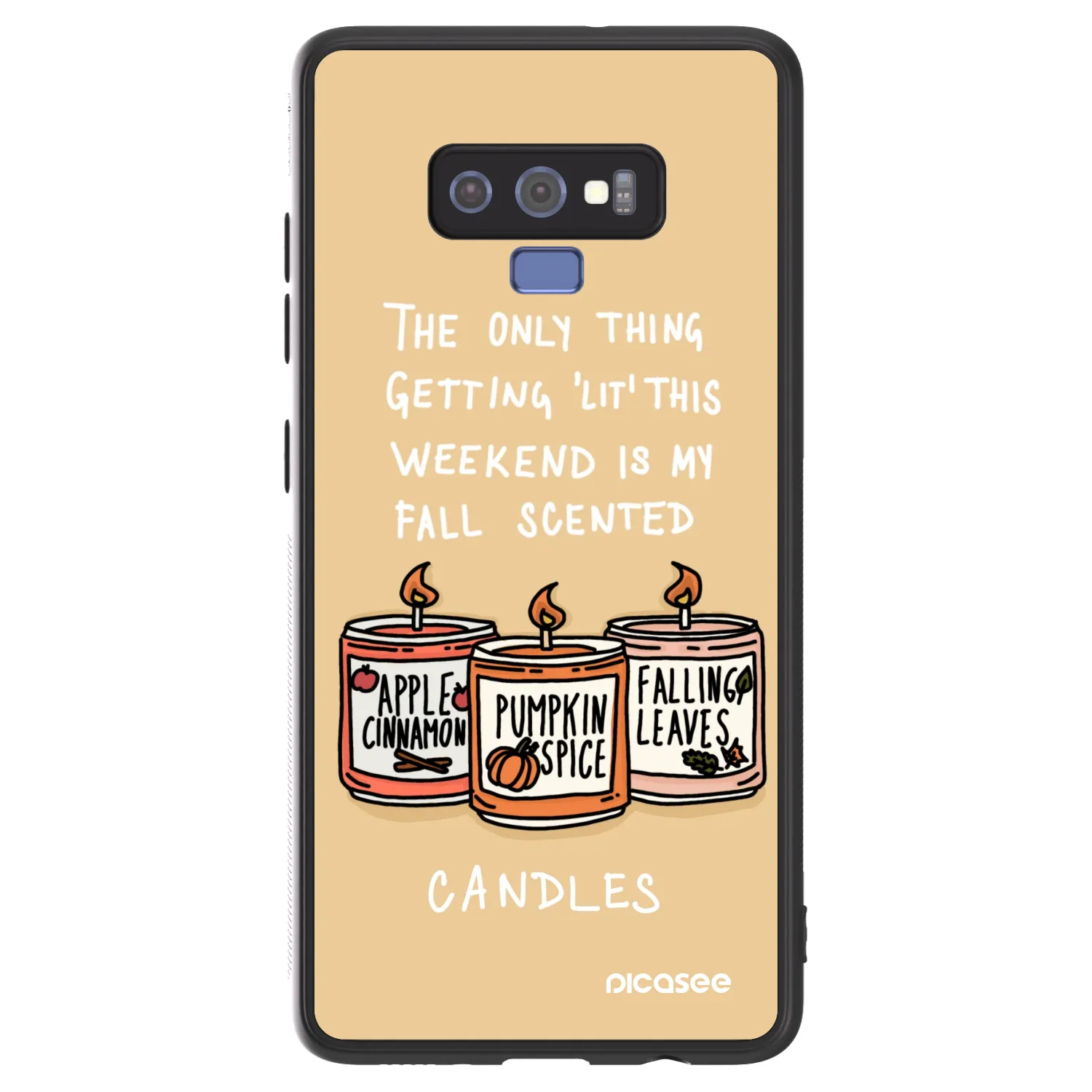 Picasee ULTIMATE CASE für Samsung Galaxy Note 9 N960F - Candles