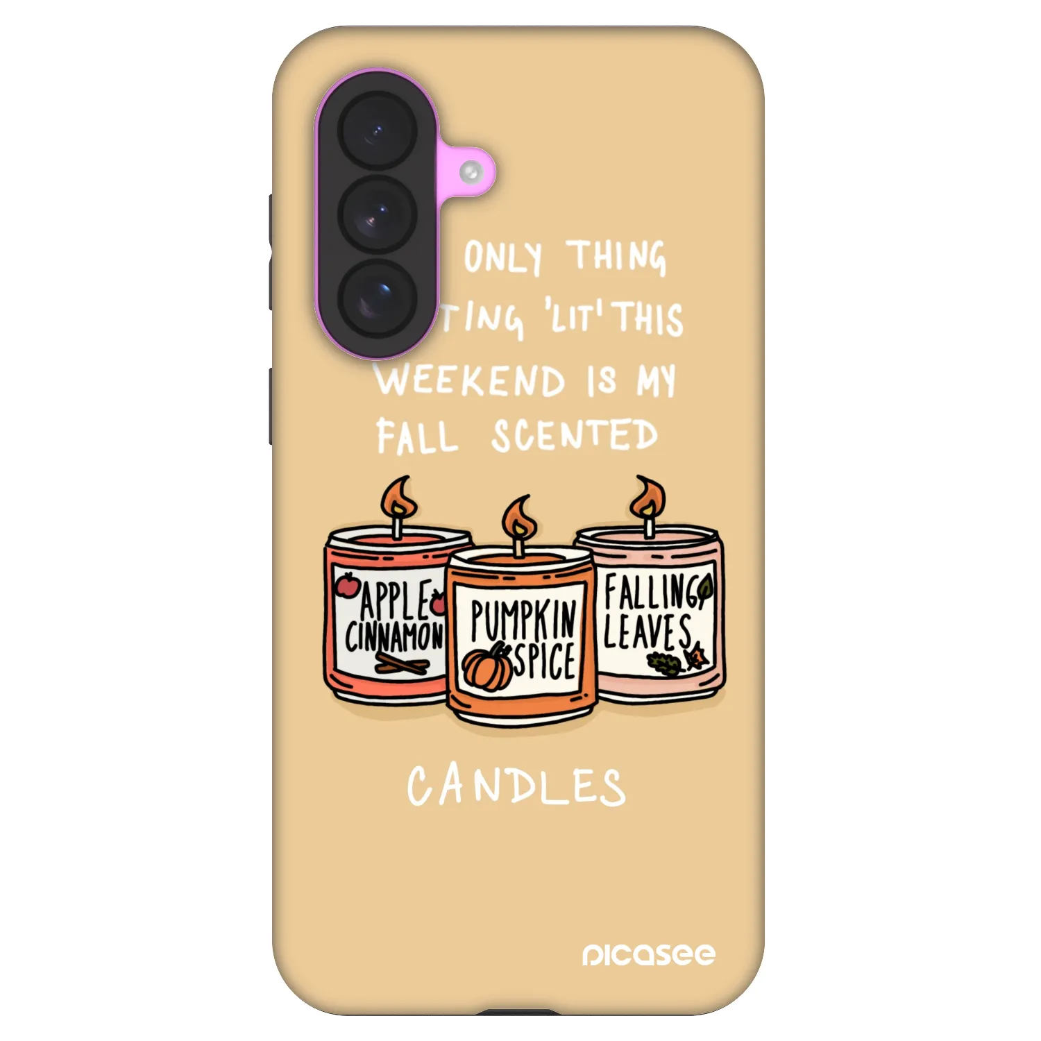 Picasee Fashion Case für Samsung Galaxy A37 - Candles