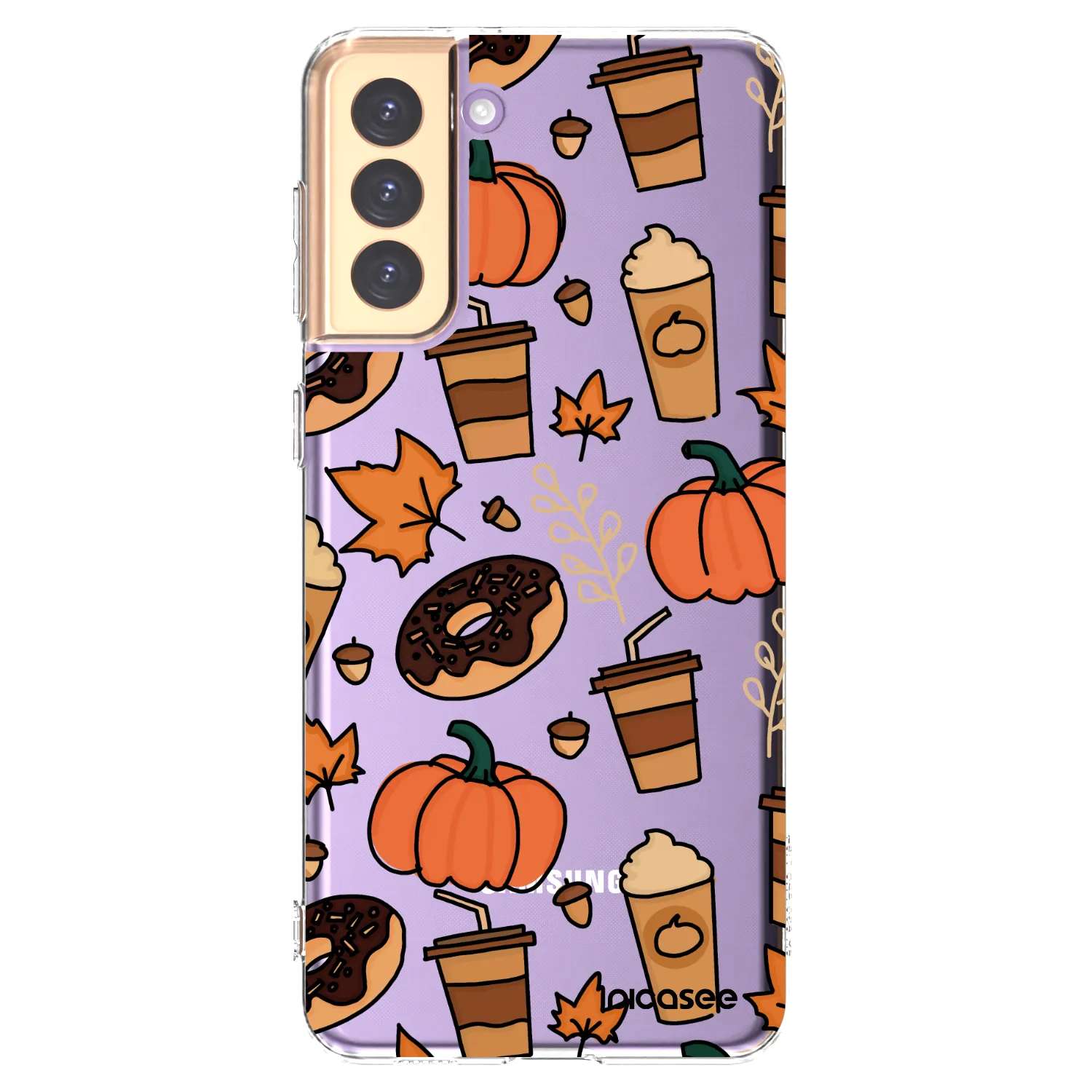 Picasee Samsung Galaxy S21+ 5G G996F Hülle - Transparentes Silikon - Fallovers